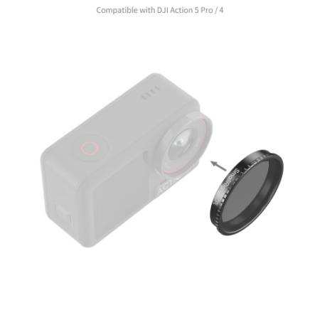 SmallRig 5835 - magnetyczny filtr CPL do DJI Osmo Action 5 Pro / 4